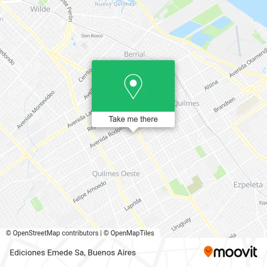 Ediciones Emede Sa map
