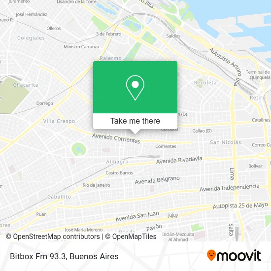 Bitbox Fm 93.3 map
