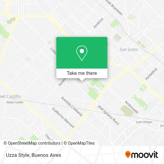 Uzza Style map