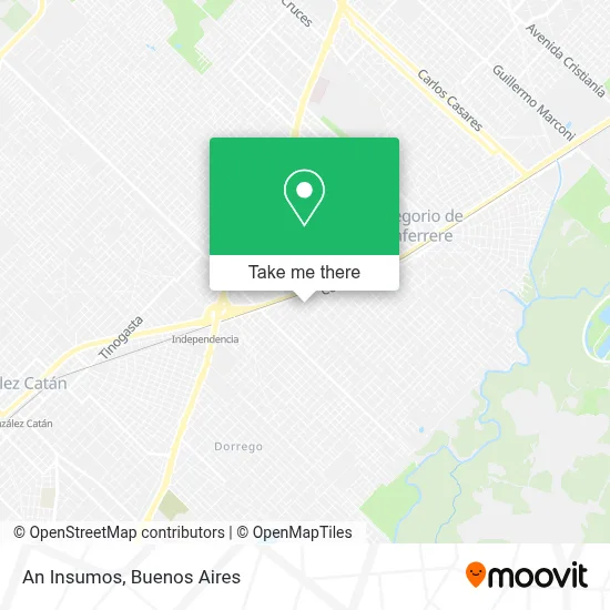 An Insumos map