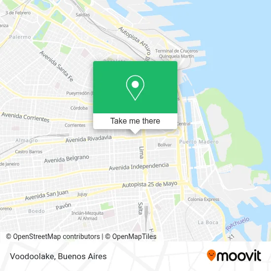 Voodoolake map