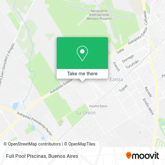 Full Pool Piscinas map