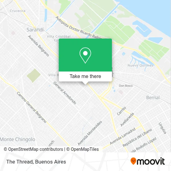El Filo map