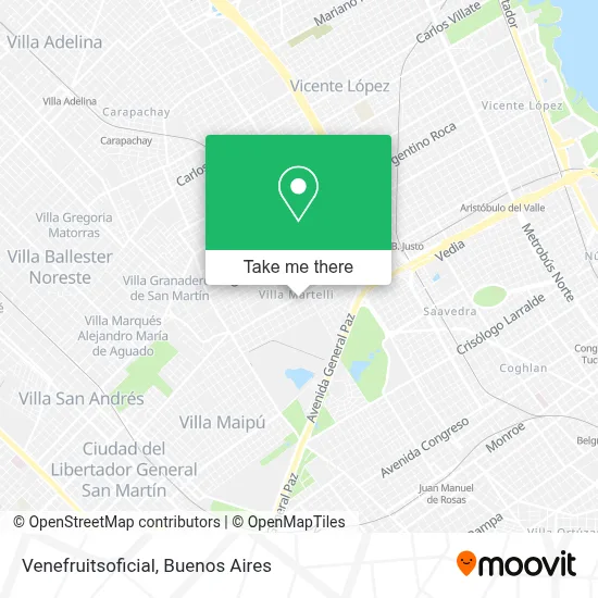 Venefruitsoficial map