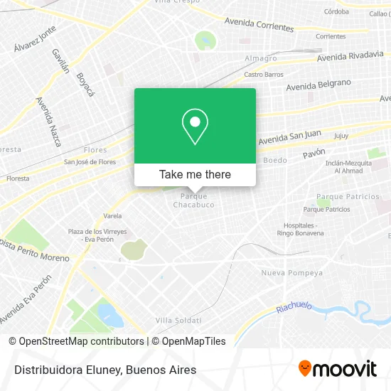 Distribuidora Eluney map