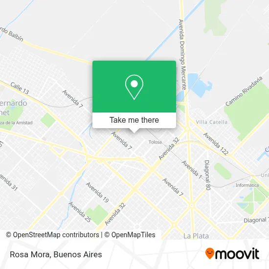 Rosa Mora map