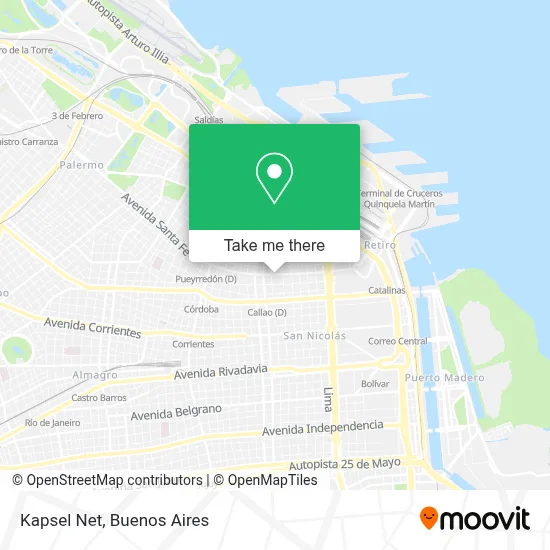 Kapsel Net map