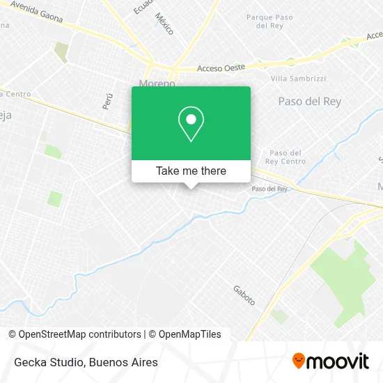 Gecka Studio map