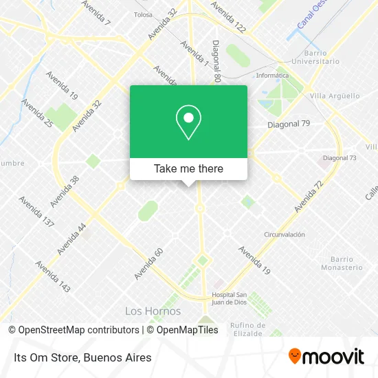 Its Om Store map