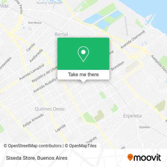 Siseda Store map