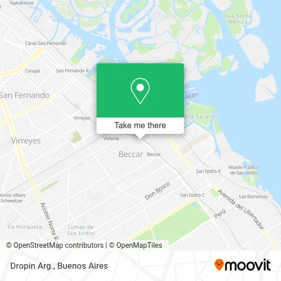 Dropin Arg. map