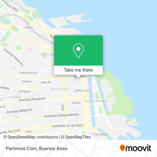Partimos.Com map