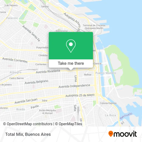 Total Mix map