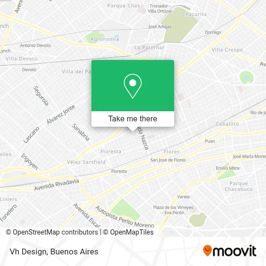 Vh Design map
