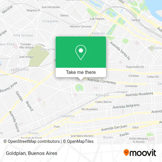 Goldplan map