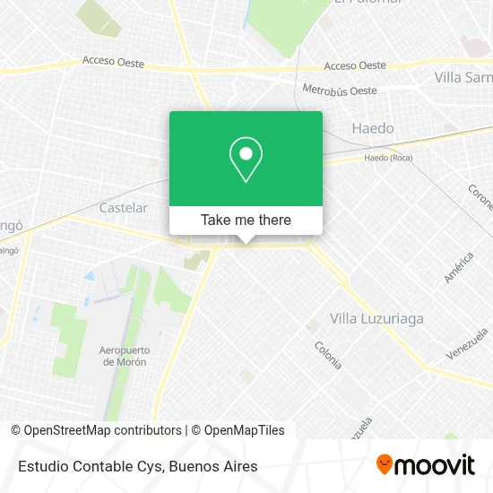 Estudio Contable Cys map