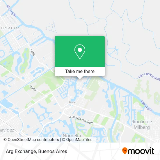 Arg Exchange map