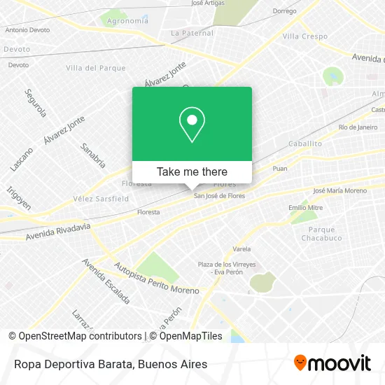 Ropa Deportiva Barata map