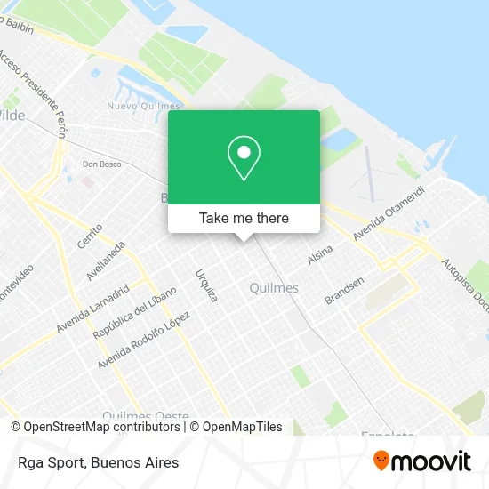 Rga Sport map