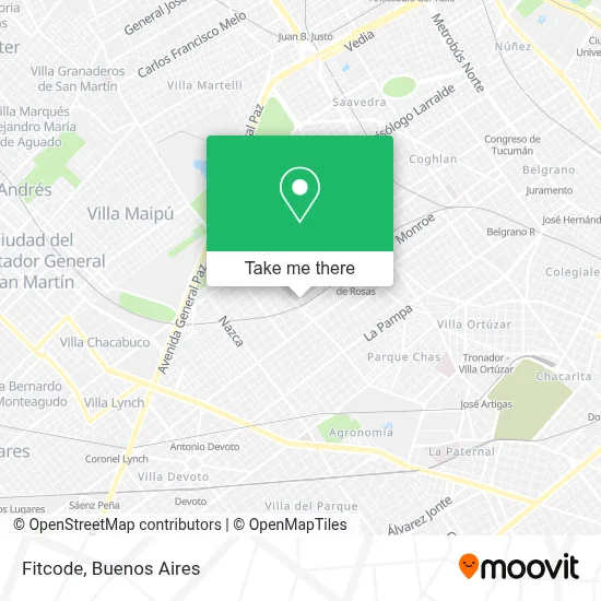 Fitcode map