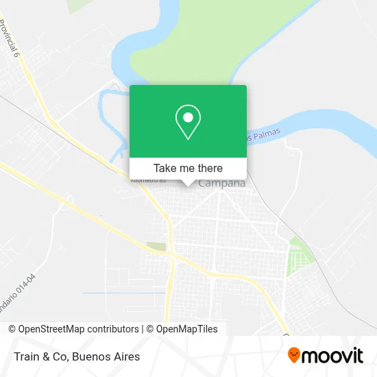 Train & Co map