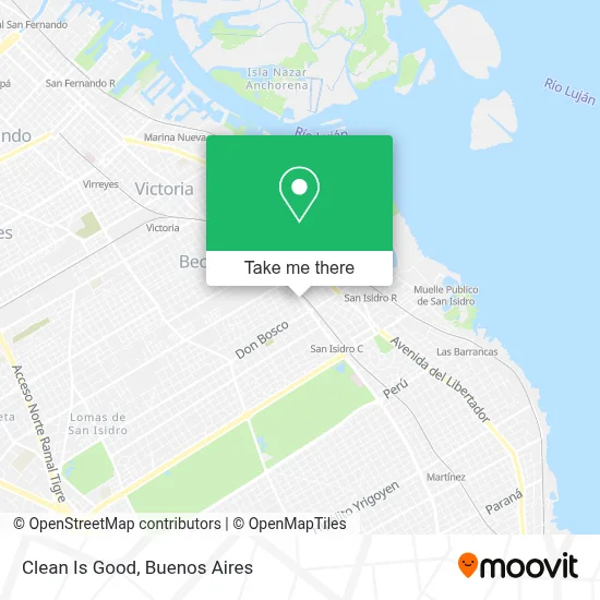Clean Is Good map