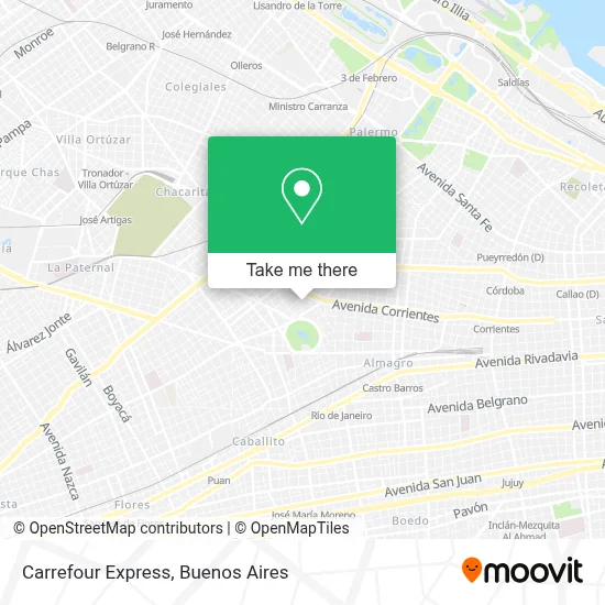Carrefour Express map