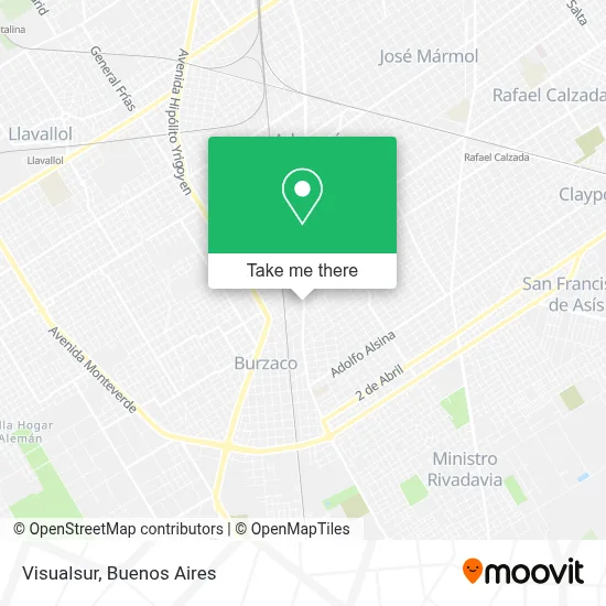 Visualsur map