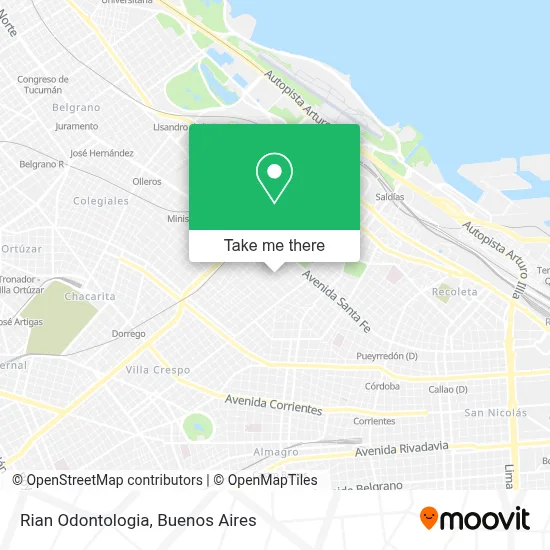 Rian Odontologia map