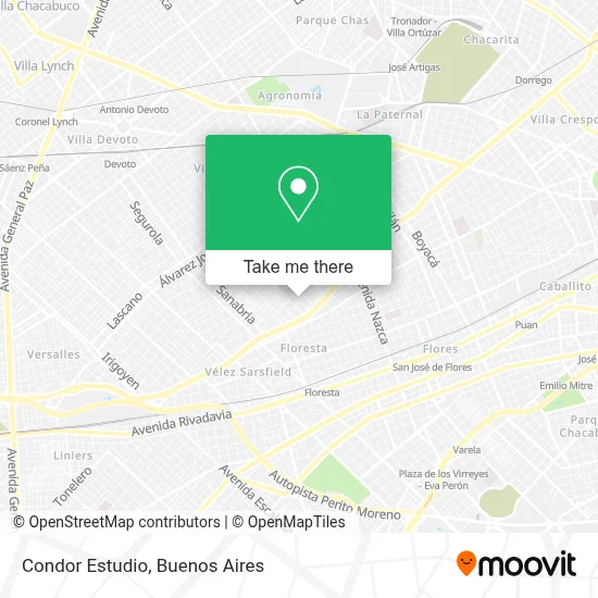 Condor Estudio map