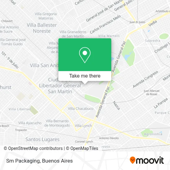 Sm Packaging map