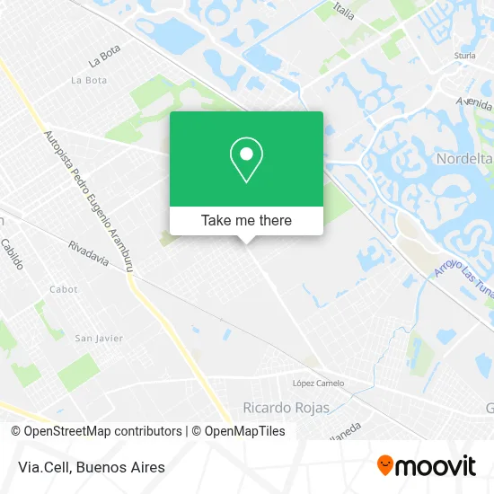 Via.Cell map
