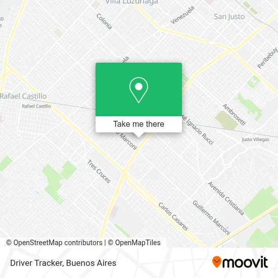 Driver Tracker map
