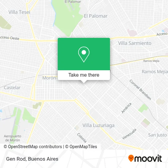 Gen Rod map