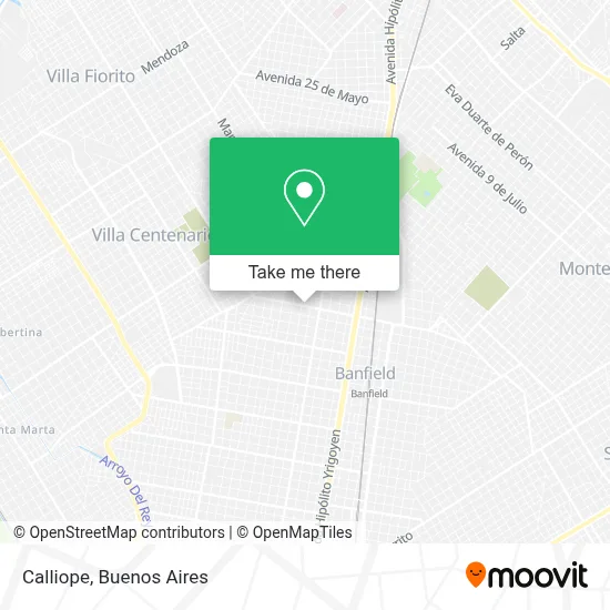 Calliope map