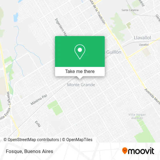 Fosque map