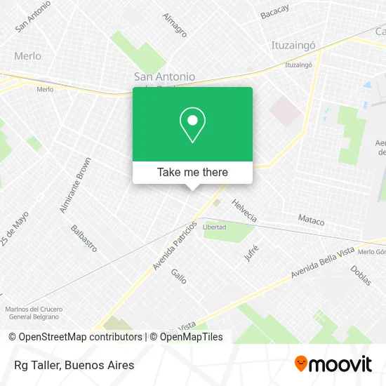 Rg Taller map