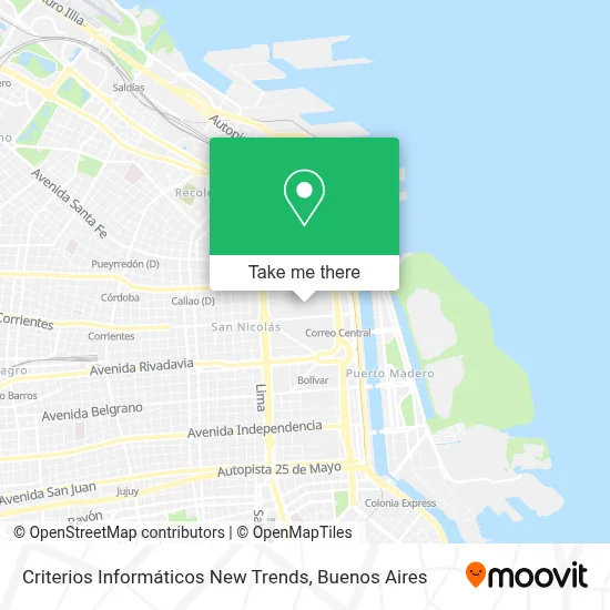 Criterios Informáticos New Trends map