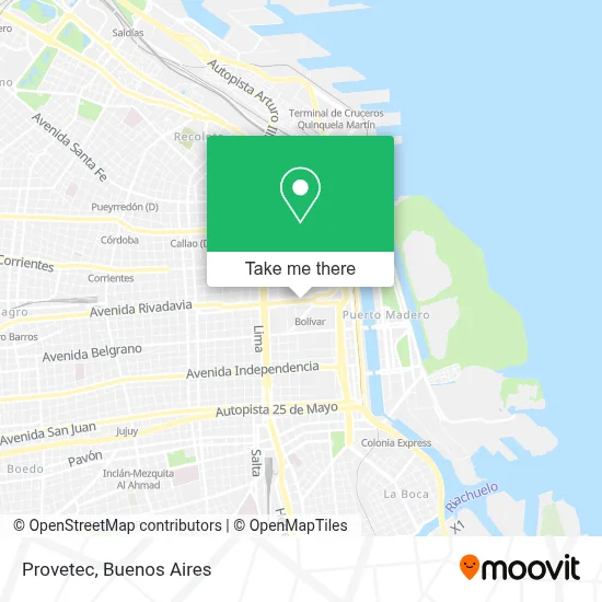 Provetec map