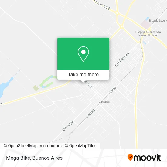 Mega Bike map