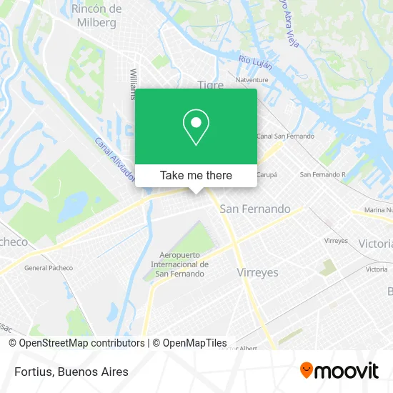 Fortius map