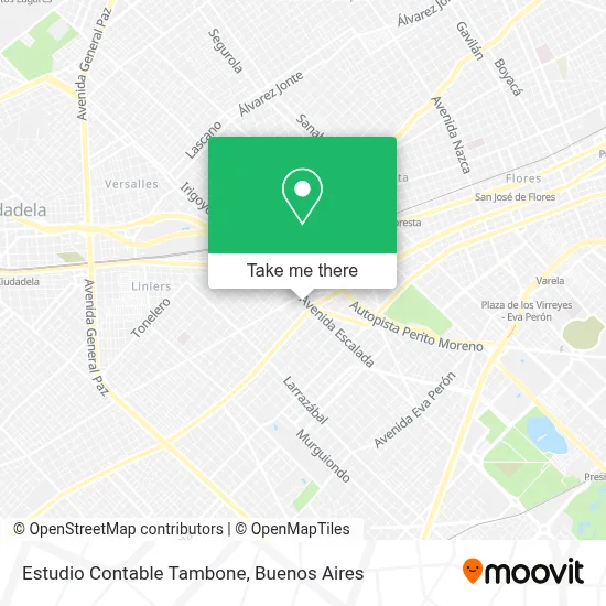 Estudio Contable Tambone map