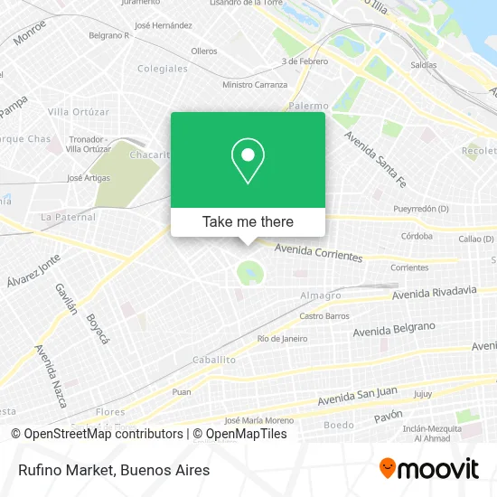 Rufino Market map