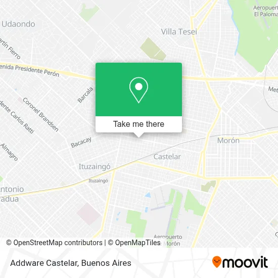 Addware Castelar map