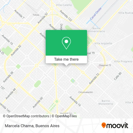 Marcela Chama map