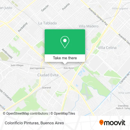 Colorificio Pinturas map