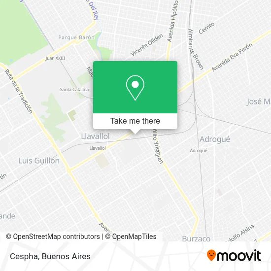 Cespha map