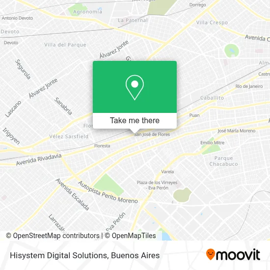 Hisystem Digital Solutions map