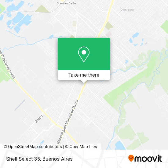 Shell Select 35 map