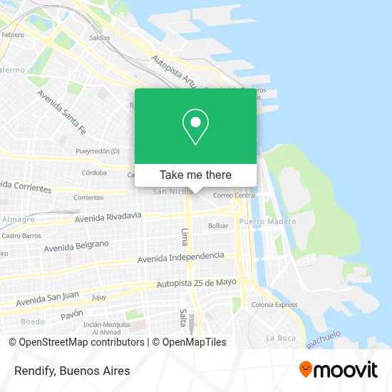 Rendify map
